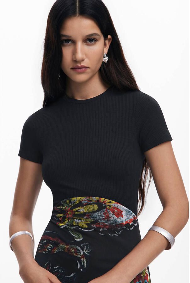 Desigual Lange Jurken Collectie voor Vrouwen Multicolor Dames