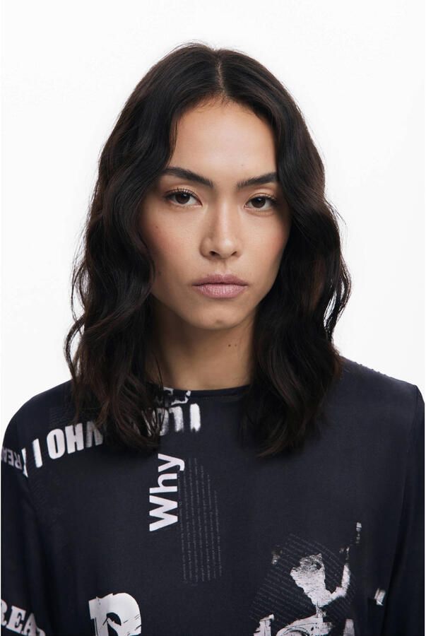 Desigual Korte Jurk VEST_NEWSCORTO 25WWVW29 - Foto 2