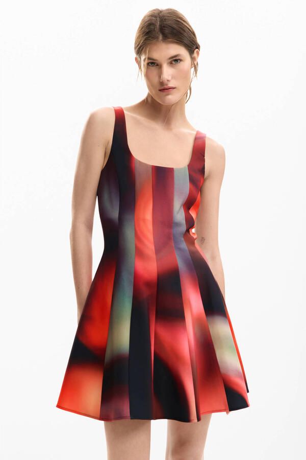 Desigual Korte Jurk VEST_CORTESMANCHA 26SWVW02