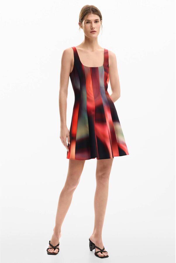 Desigual Korte Jurk VEST_CORTESMANCHA 26SWVW02 - Foto 2