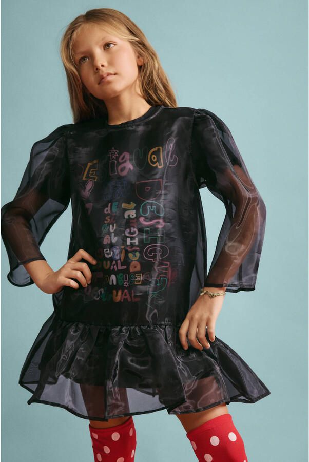 Desigual A-lijn jurk zwart