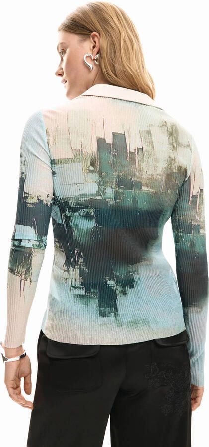 Desigual blouse groen - Foto 2