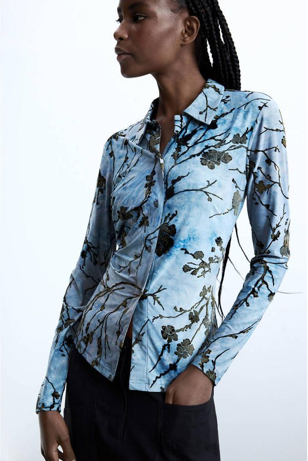 Desigual blouse lichtblauw