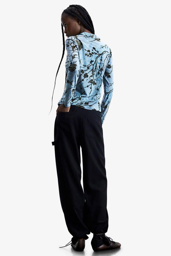 Desigual blouse lichtblauw - Foto 2