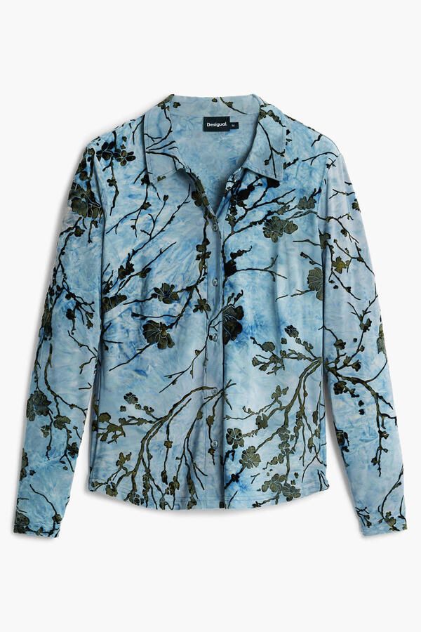 Desigual blouse lichtblauw - Foto 3