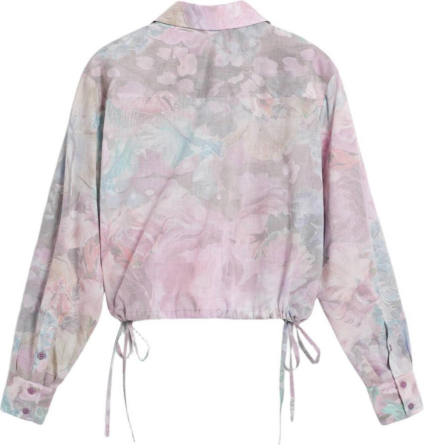 Desigual Overhemd CAM_FLOWERS_LACRO 26SWCW25 - Foto 2