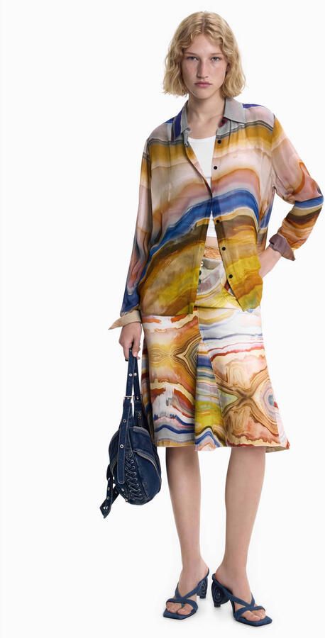 Desigual Blouse BLUS_CAMSTERDAM 26WWBW06 - Foto 2