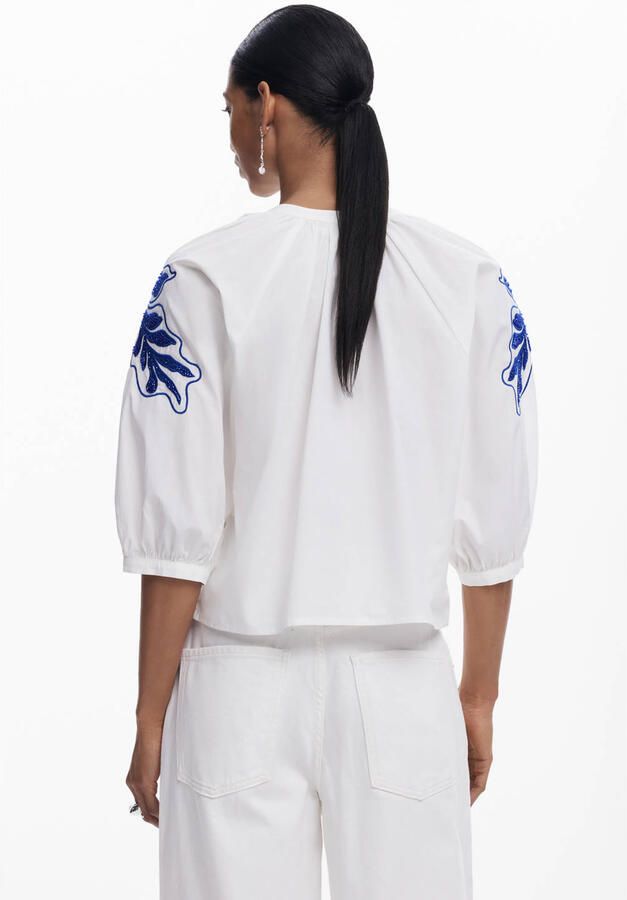 Desigual blouse wit - Foto 2