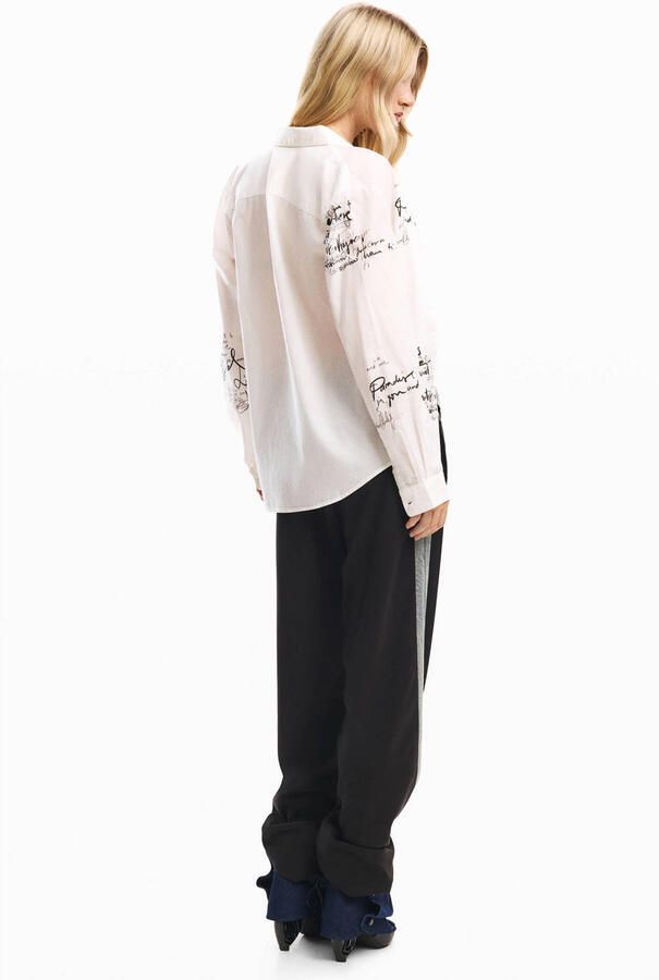 Desigual blouse wit - Foto 2