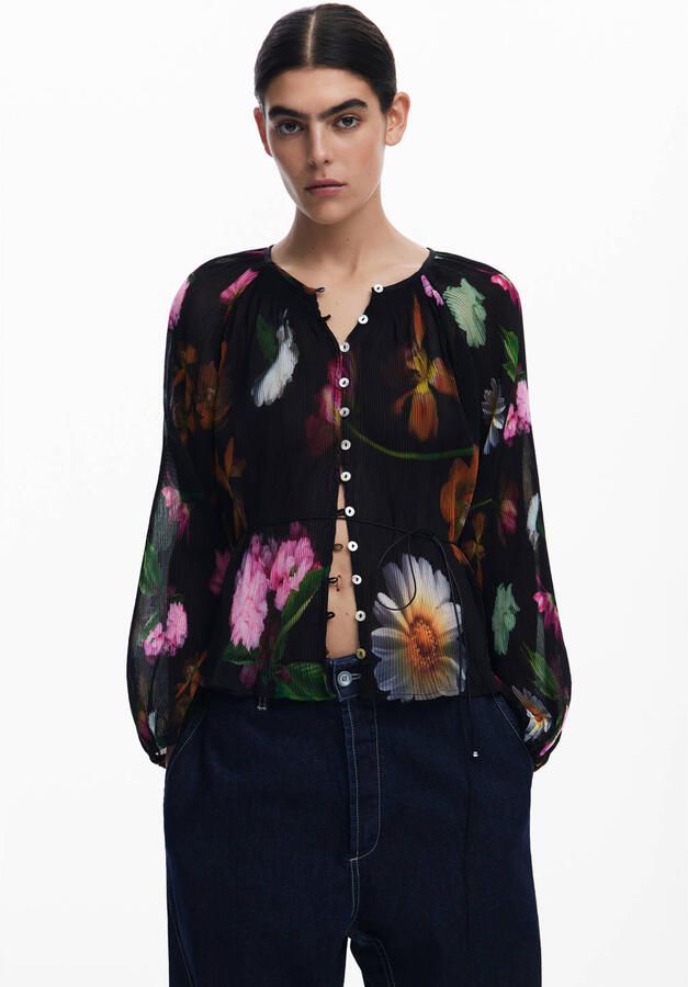 Desigual blouse zwart - Foto 3