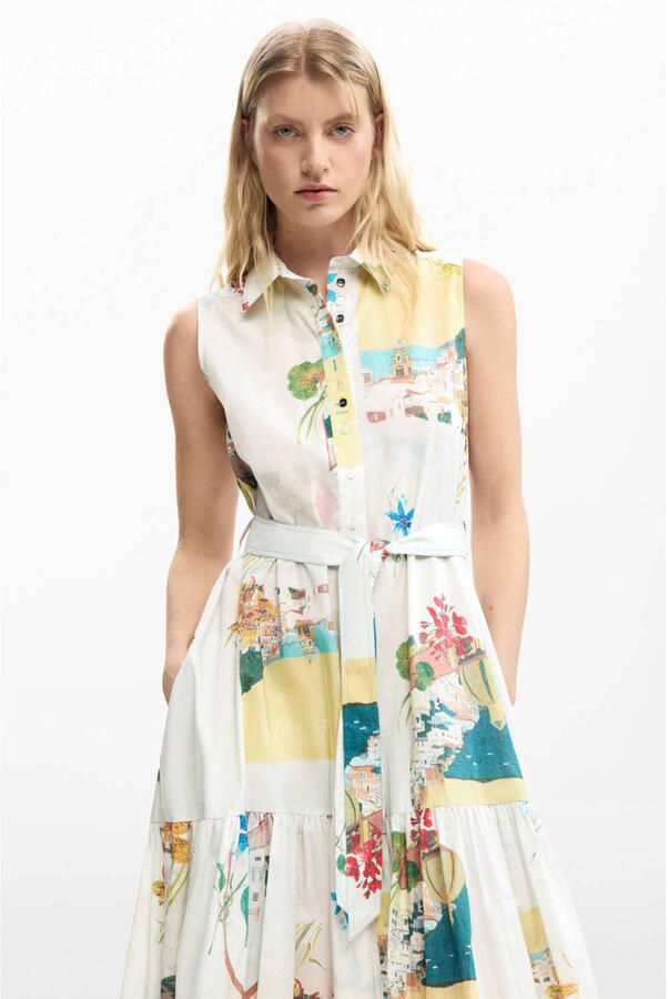 Desigual blousejurk wit