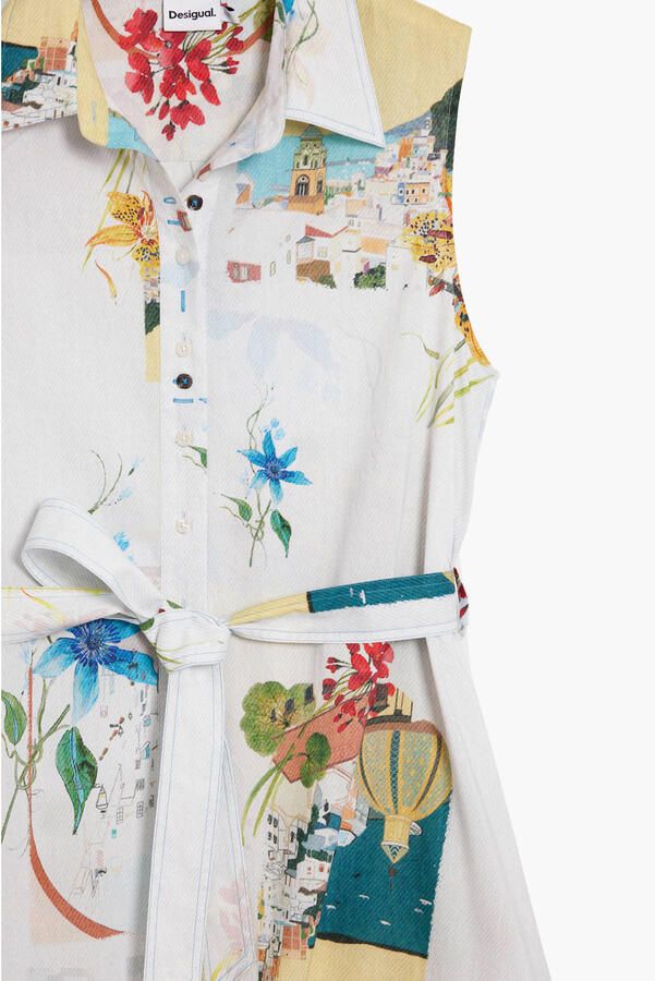 Desigual blousejurk wit - Foto 2
