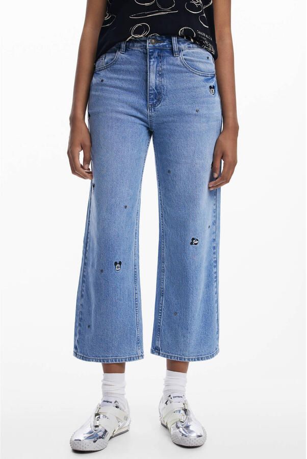 Desigual Bootcut Jeans DENIM_MINIMI 25WWDD17