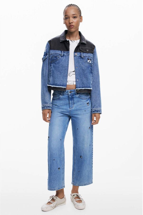 Desigual Bootcut Jeans DENIM_MINIMI 25WWDD17 - Foto 3