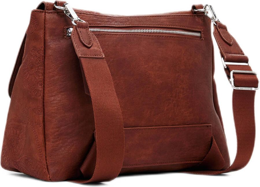 Desigual Lente Zomer Middelgrote Dames Tas Collectie Brown Dames