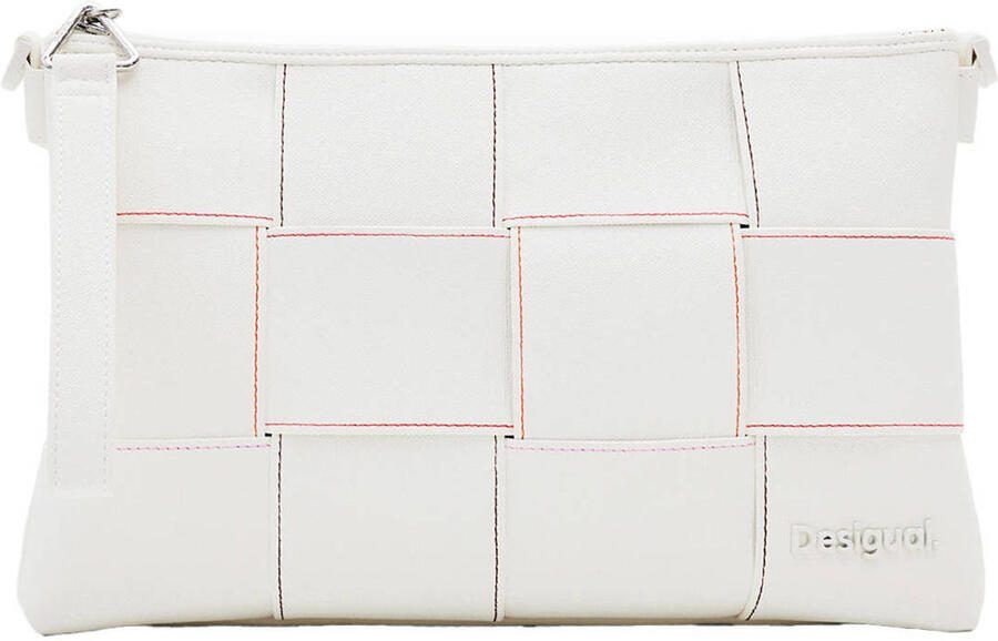 Desigual crossbody tas ecru