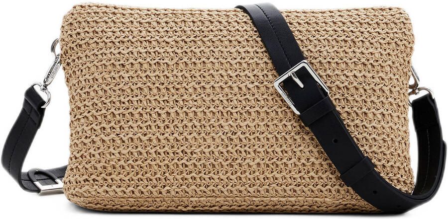 Desigual Schoudertas HALF LOGO RAFFIA VENECIA 3.0 - Foto 2