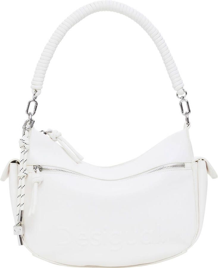 Desigual Lente Zomer Dames Middelgrote Tas Collectie White Dames - Foto 2