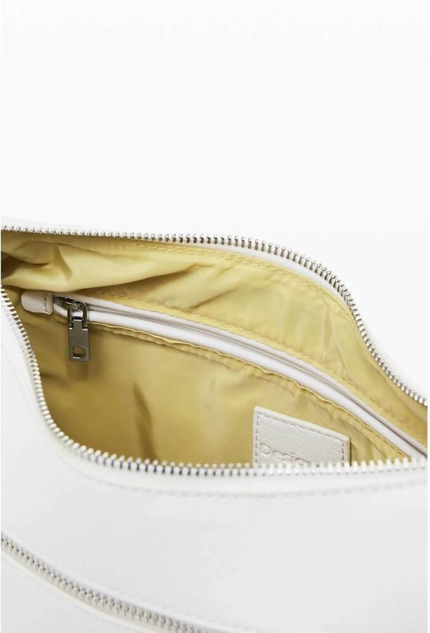 Desigual Lente Zomer Dames Middelgrote Tas Collectie White Dames