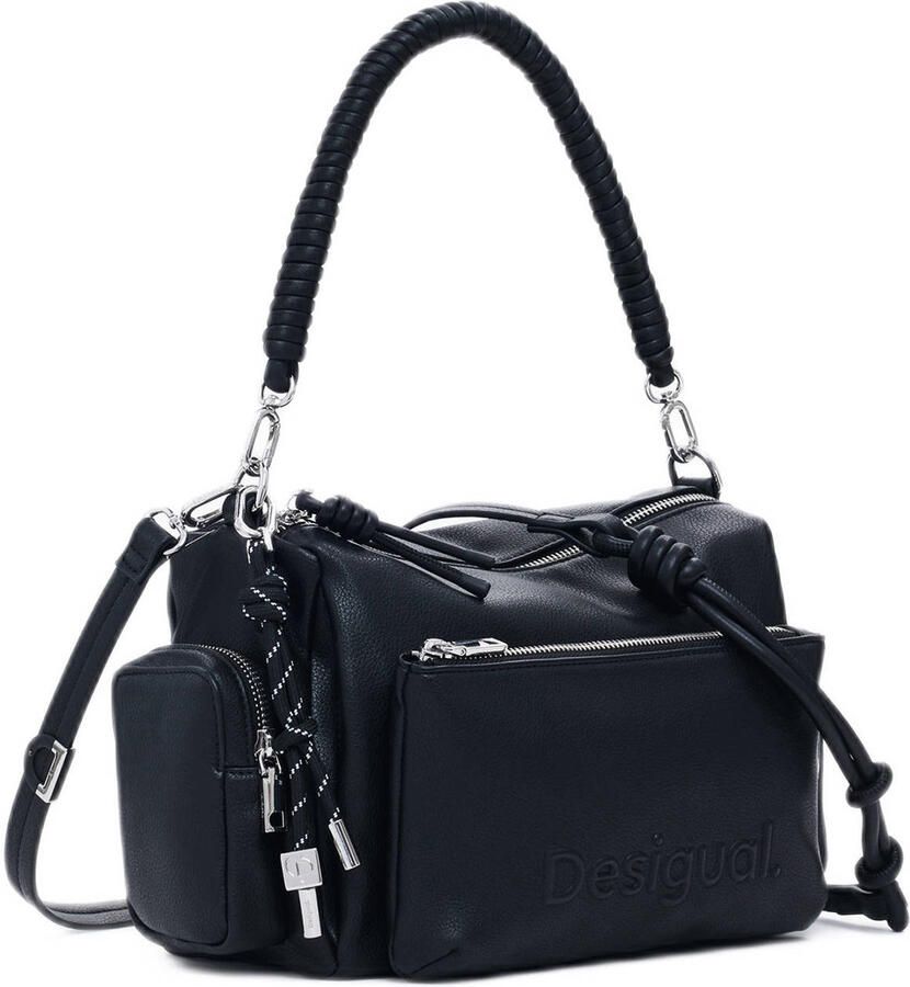 Desigual Grote Tassen Collectie voor Vrouwen van Polyurethaan Black Dames