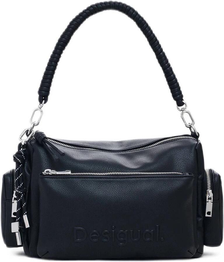 Desigual Grote Tassen Collectie voor Vrouwen van Polyurethaan Black Dames - Foto 2