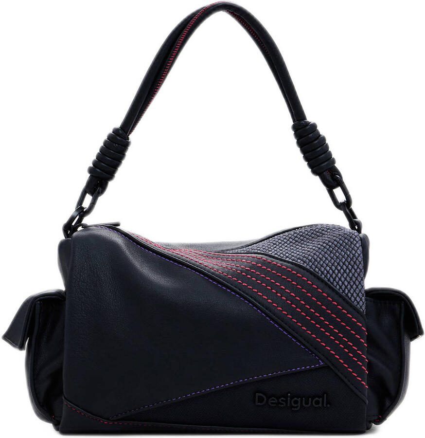 Desigual crossbody tas zwart paars