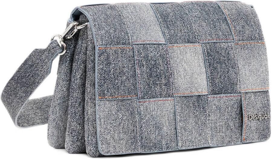 Desigual Lente Zomer Middelgrote Tassen Collectie Blue Dames - Foto 2