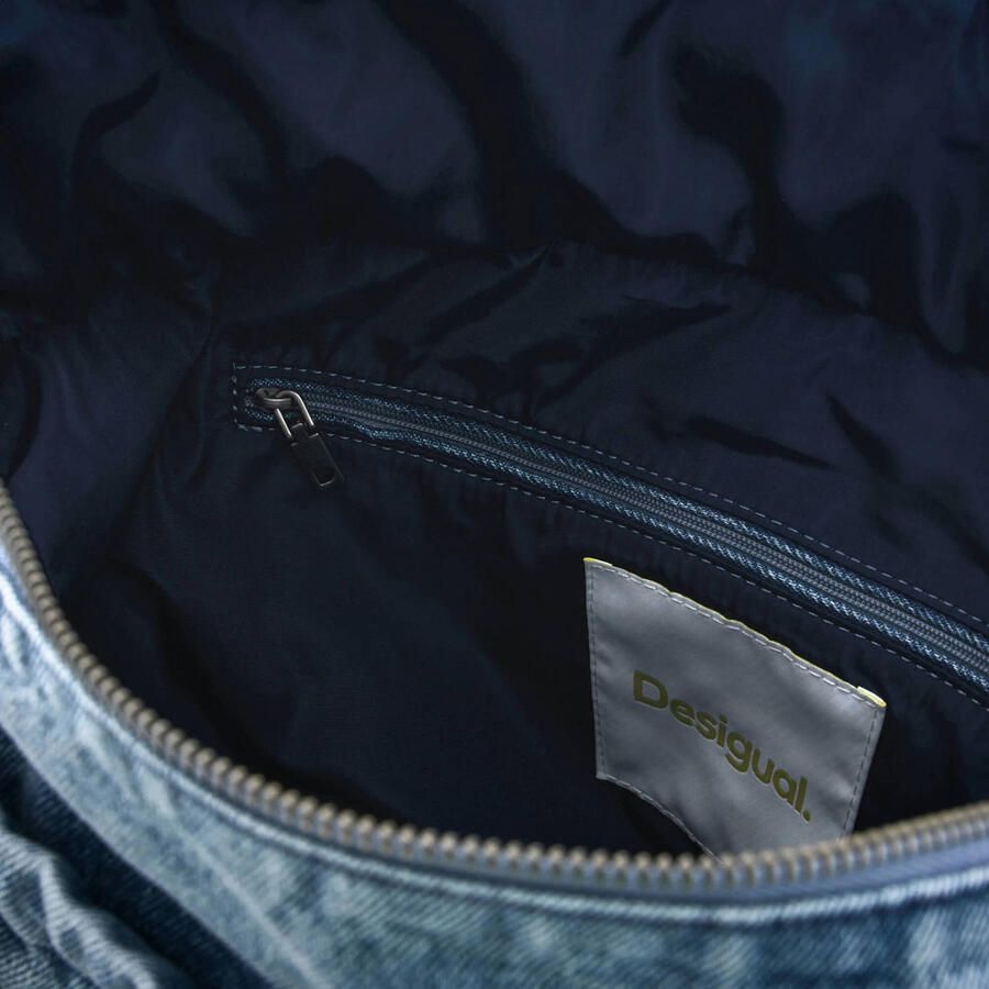 Desigual denim rugzak blauw - Foto 2