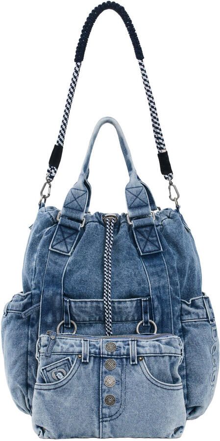 Desigual Rugzak BACK_JACKDENIM GLOBE 26WAKD06