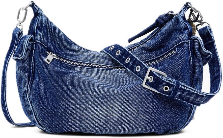 Desigual Lente Zomer Dames Katoenen Tassen Collectie Blue Dames - Foto 2