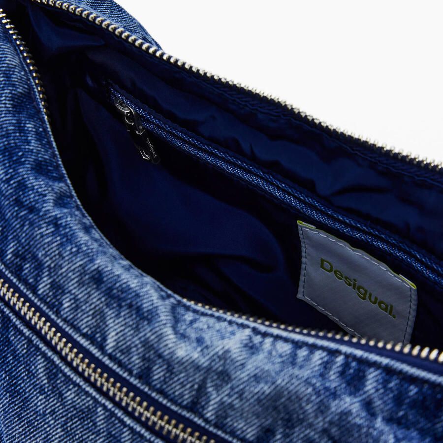 Desigual Lente Zomer Dames Katoenen Tassen Collectie Blue Dames