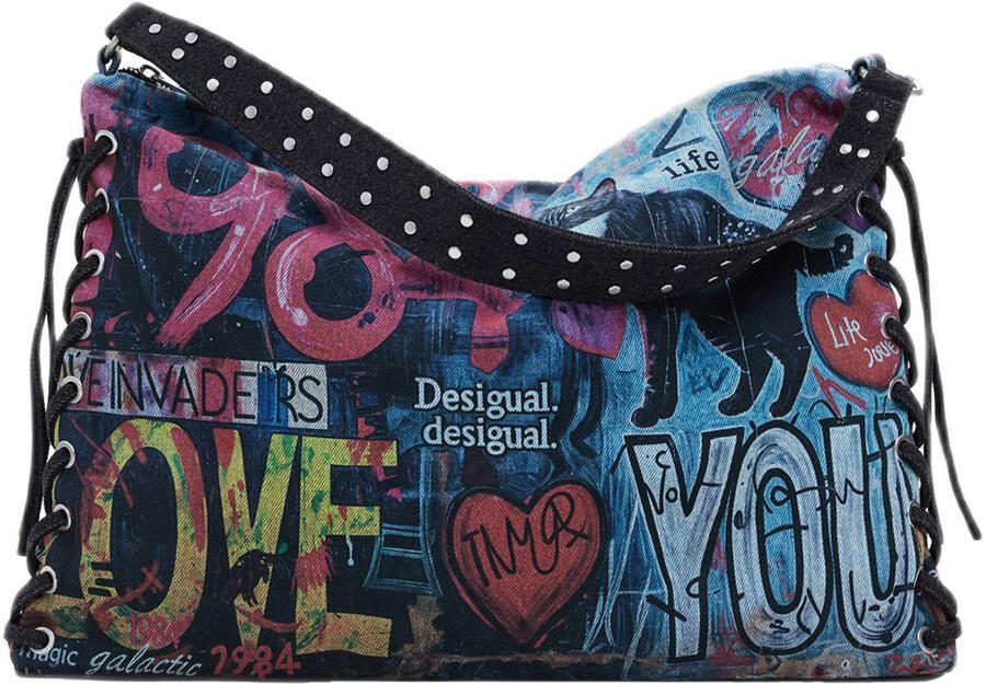Desigual Handtas BAG_PIZZICATO LEIRI 25WAXD23 - Foto 3