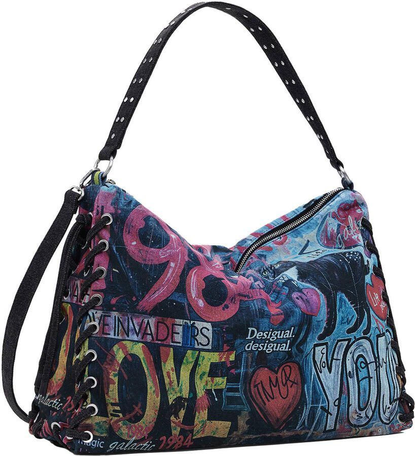 Desigual Handtas BAG_PIZZICATO LEIRI 25WAXD23 - Foto 2