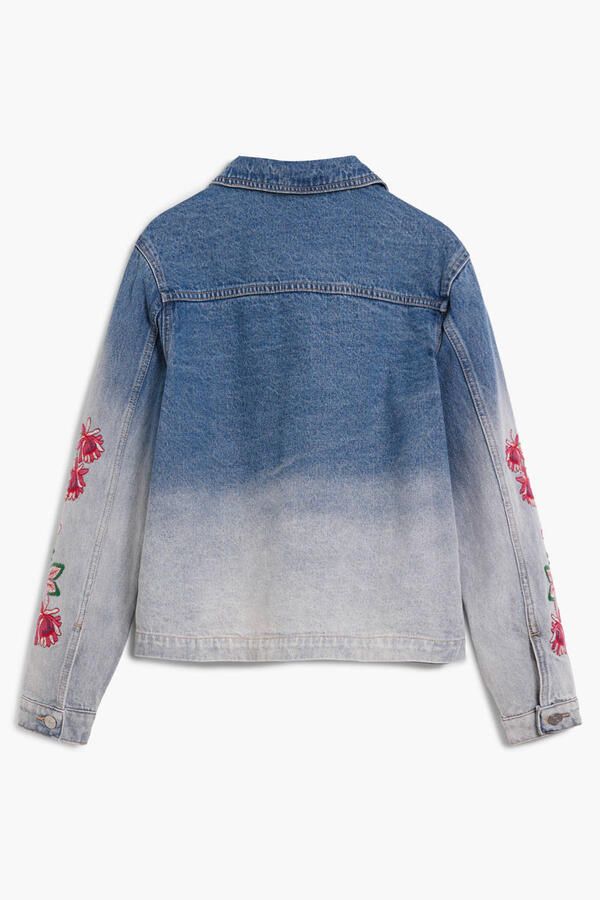 Desigual denim spijkerjas light blue denim - Foto 2