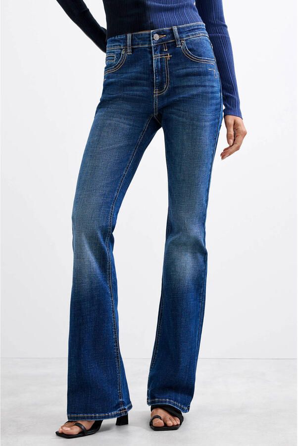 Desigual Flared Bootcut DENIM_LINDSAY 26WWDD18