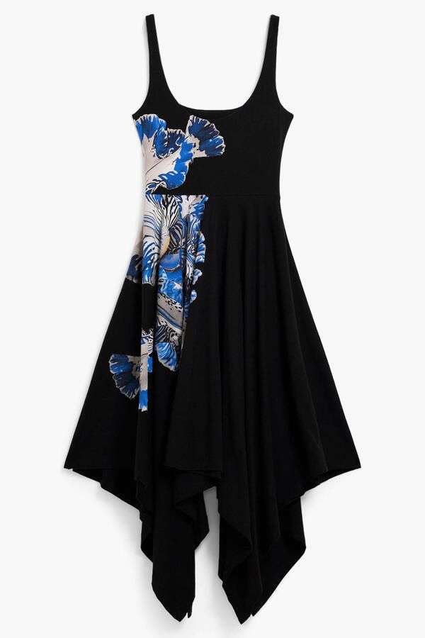 Desigual Lange Jurk VEST_ORCHID_LACROIX 26SWVK44 - Foto 3