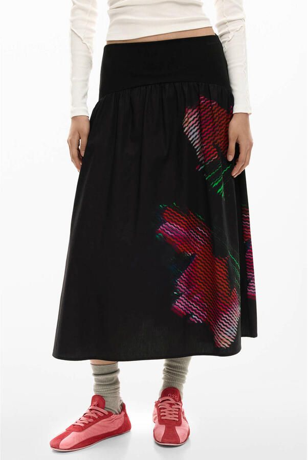 Desigual Midi-rokken FAL_CANE 26SWFW02 - Foto 2