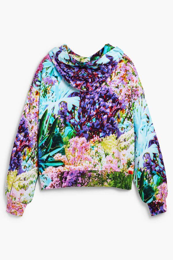 Desigual gebloemde hoodie multi - Foto 3