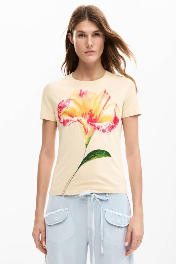 Desigual T-shirt Korte Mouw ESTOCOLMO