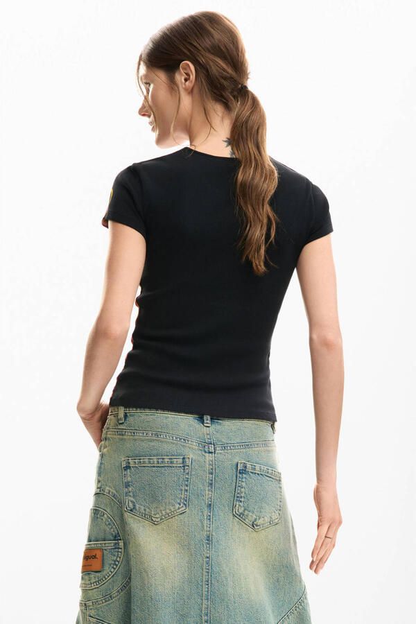 Desigual T-shirt Korte Mouw DUBLIN - Foto 2