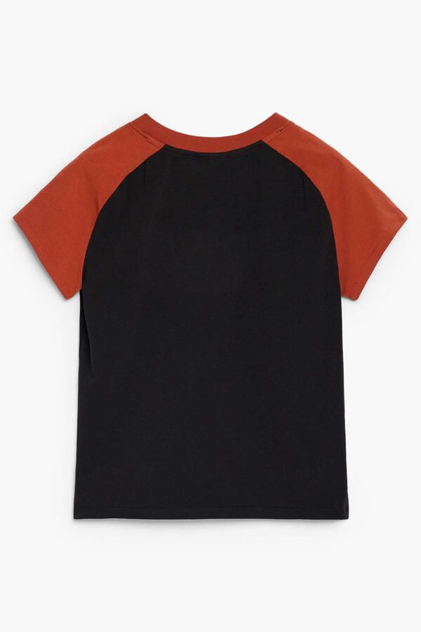 Desigual gebloemde T-shirt zwart - Foto 3