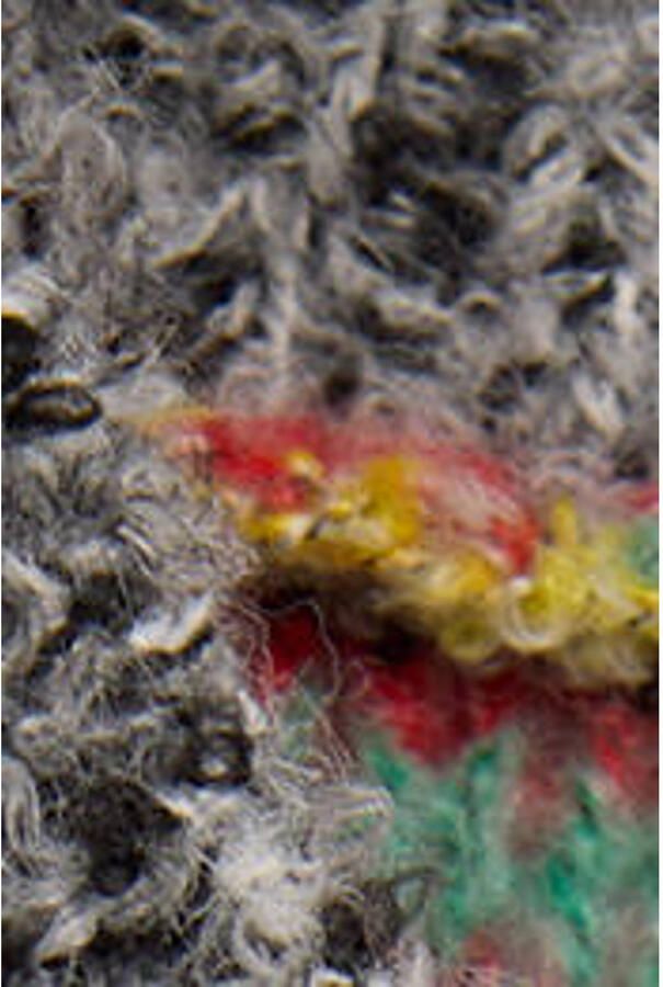 Desigual gebreide trui met print en wol meerkleurig - Foto 3