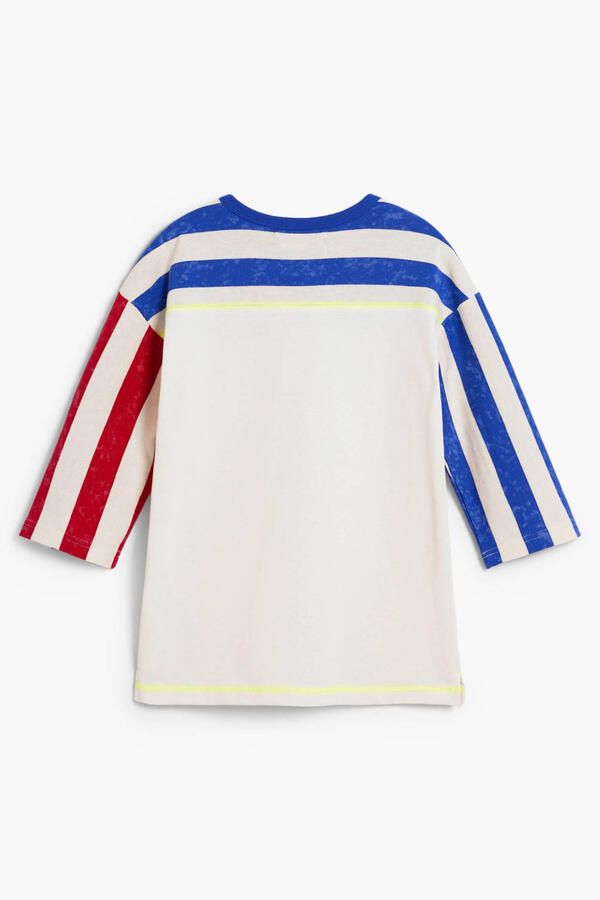 Desigual gestreepte T-shirt ecru - Foto 3