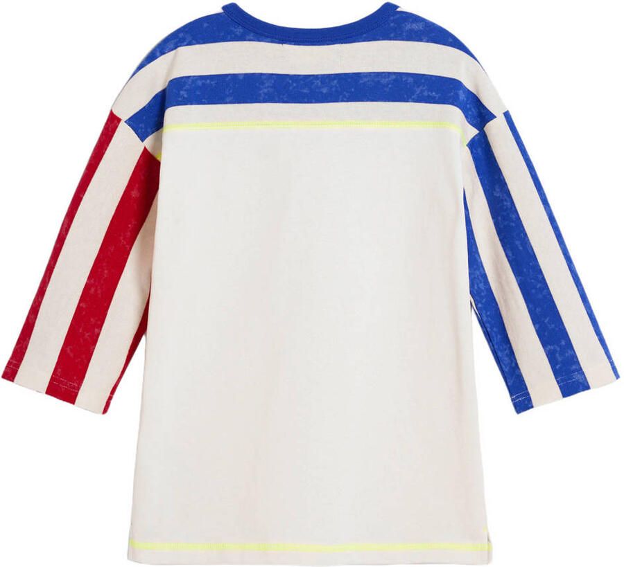 Desigual gestreepte T-shirt ecru - Foto 2