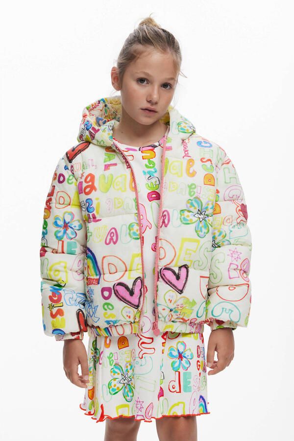 Desigual gewatteerde jas