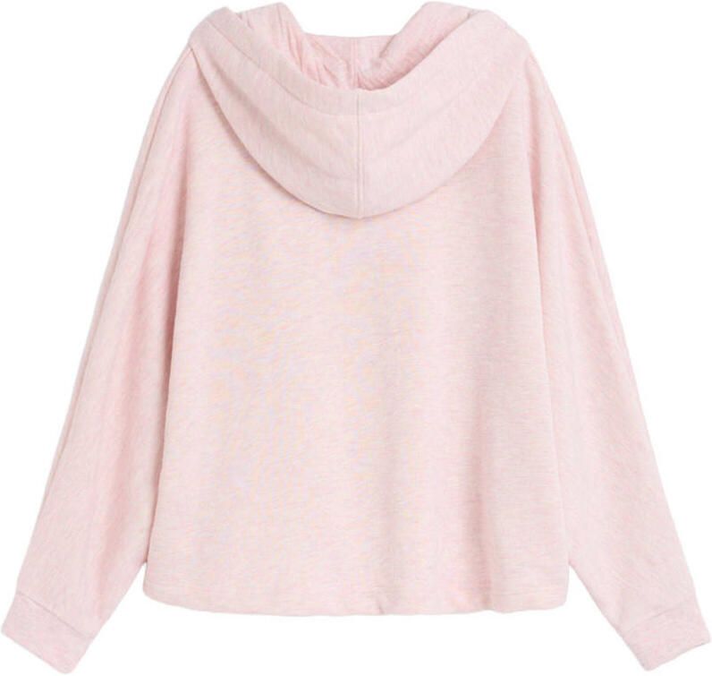 Desigual hoodie met print lichtroze - Foto 2