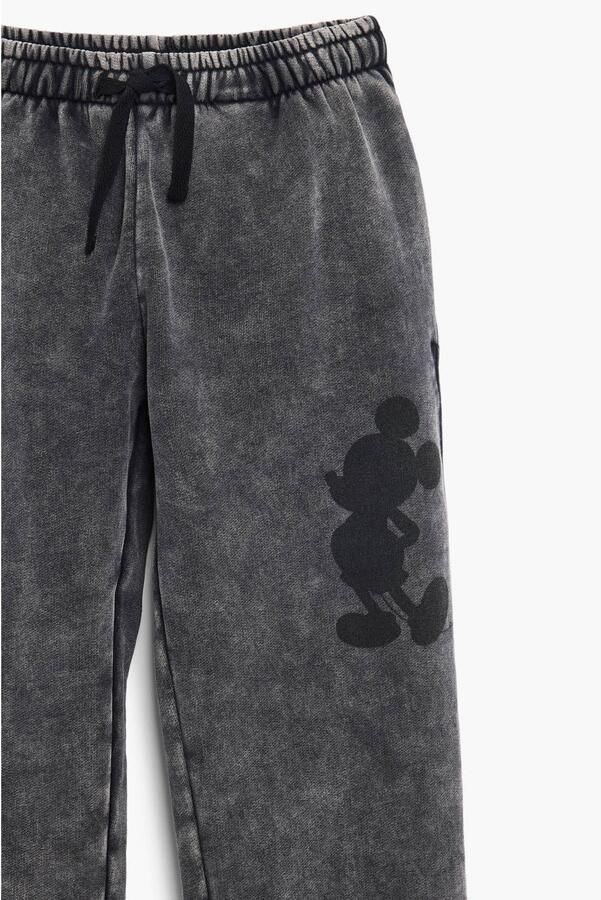 Desigual joggingbroek met print grijs - Foto 2