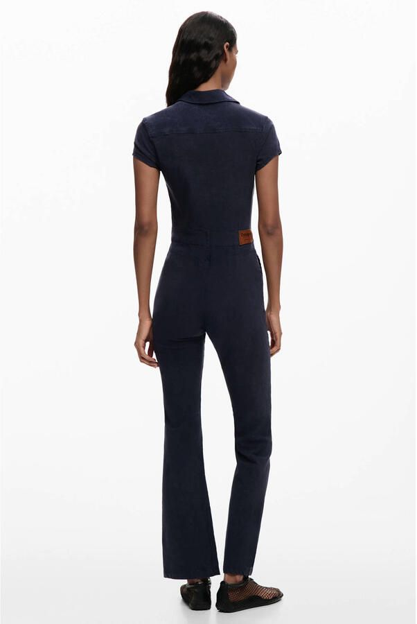 Desigual jumpsuit blauw - Foto 3