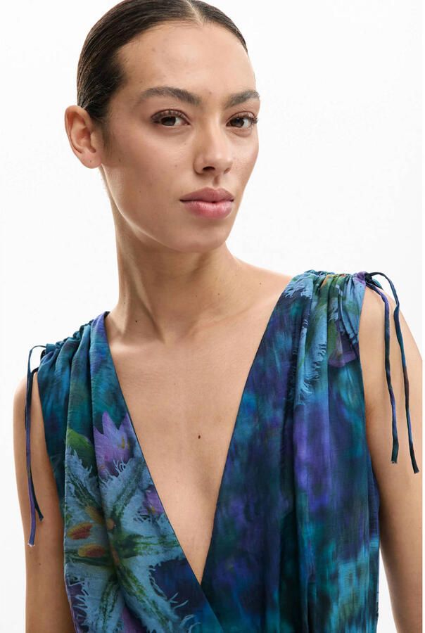 Desigual jumpsuit blauw - Foto 2
