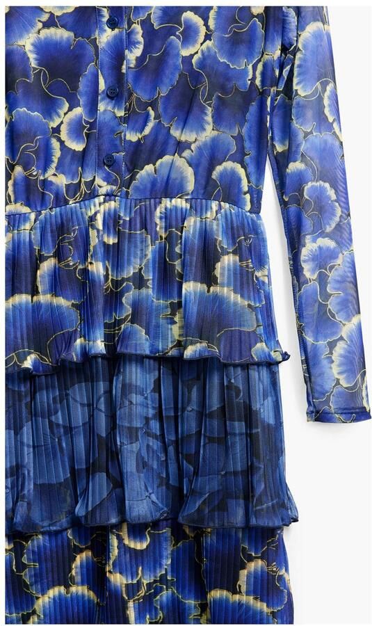 Desigual korte jurk blauw - Foto 3